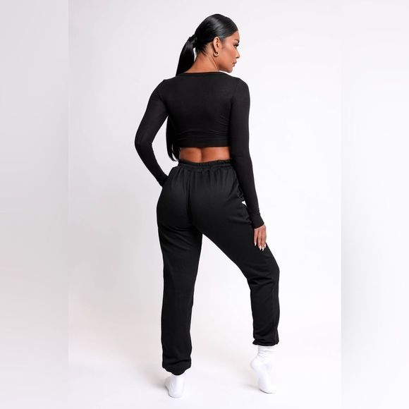 My Outfit Online Cozy Ribbed Joggers - Picture 5 of 11